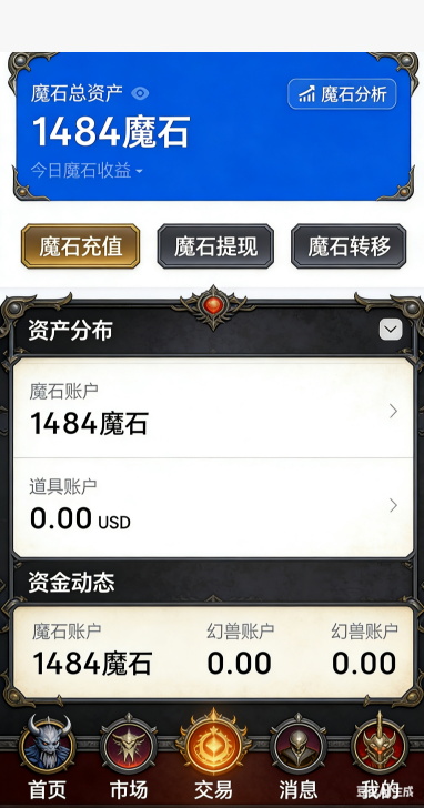三端互通魔域私服实景截图